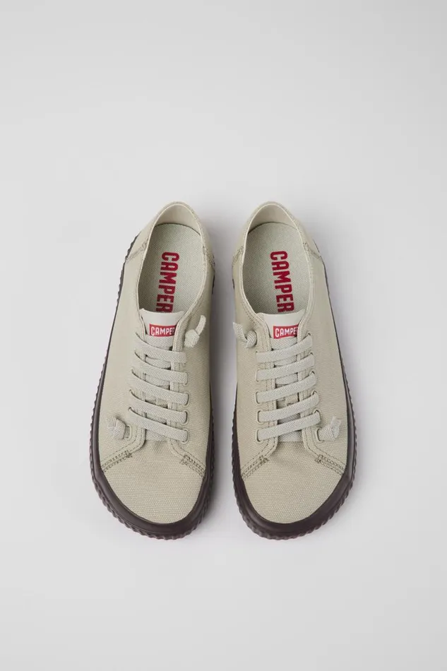 Sneakers Women Camper Peu Roda Gray Recycled Cotton Sneakers Sneakers Women Camper Peu Roda Gray Recycled Cotton Sneakers