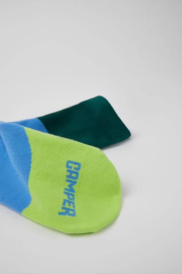 Socks Men Camper Two Pair Pack Of Long Multicolored Socks