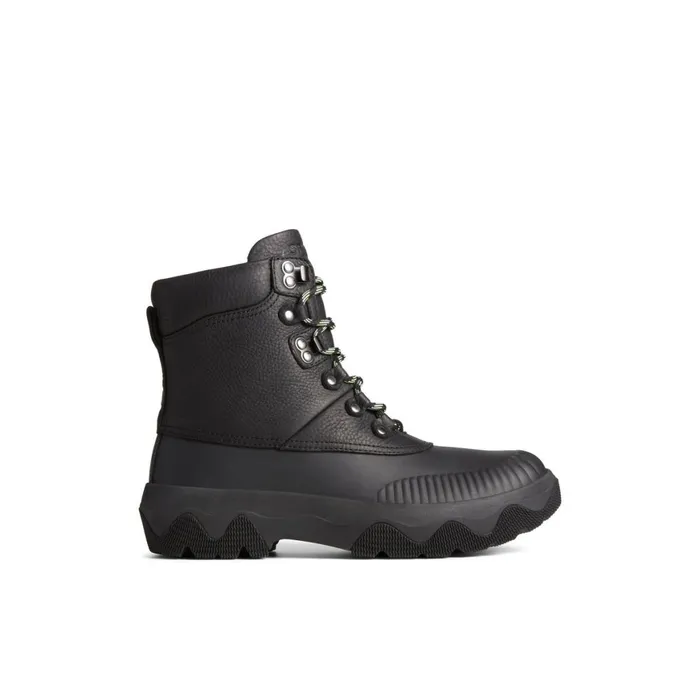 Sperry Acadia Boot Black Women Boots