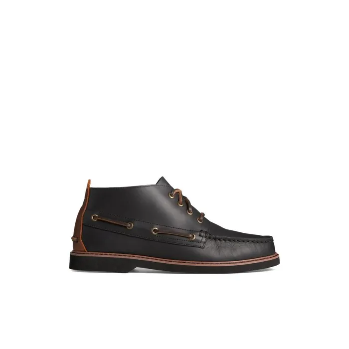 Sperry Authentic Original Chukka Boot Black Men Boots
