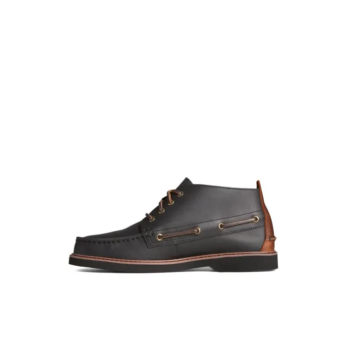 Sperry Authentic Original Chukka Boot Black Men Boots