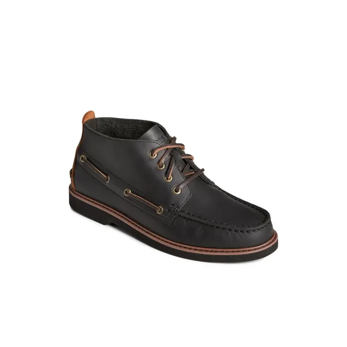 Sperry Authentic Original Chukka Boot Black Men Boots