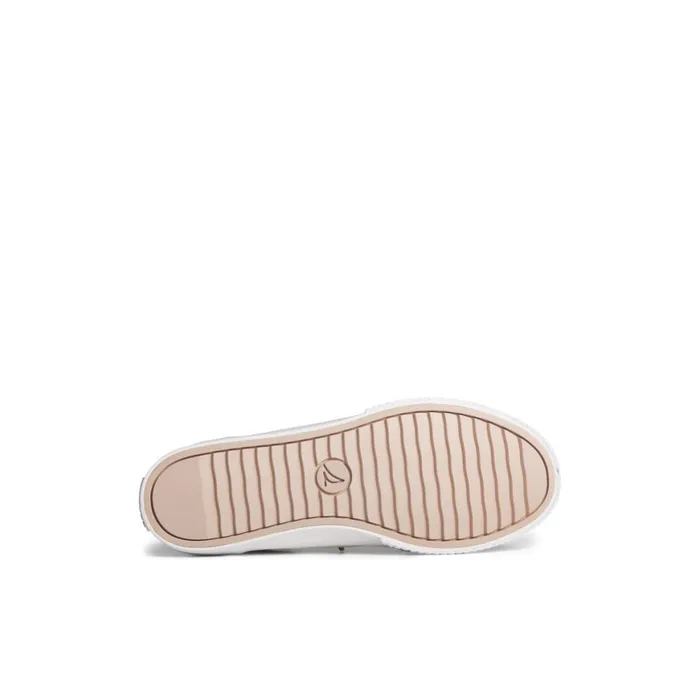 Sperry Bermuda Metallic Sneaker Bone Women Sneakers
