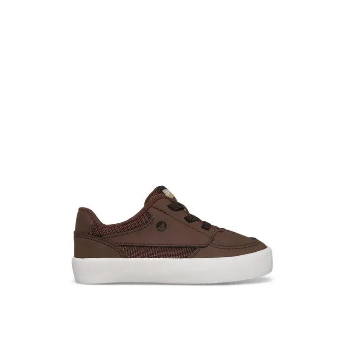 Sperry Boardwalk Junior Sneaker Brown Kids Sneakers