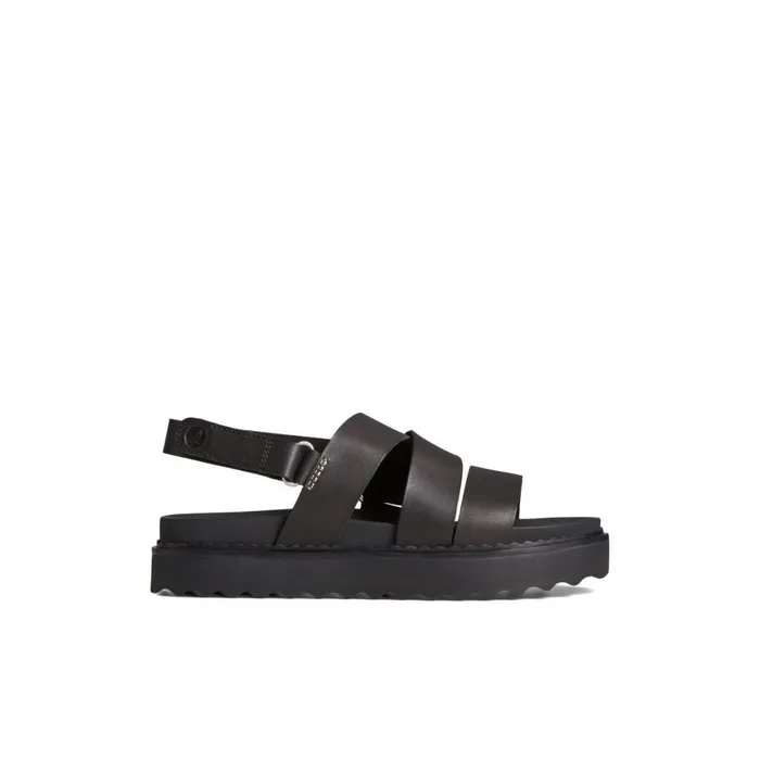 Sperry Cami Flatform Sandal Black Women Sandals