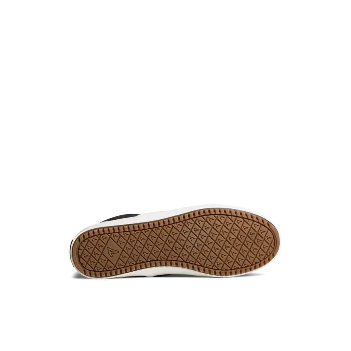Sperry Crest Side Zip Cozy Sneaker Black Women Boots