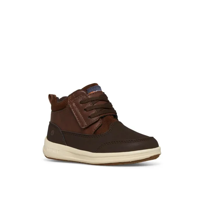 Sperry Fairwater Mid PLUSHWAVE Brown Kids Sneakers