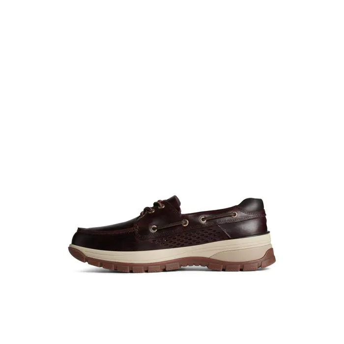 Sperry Gold Cup Billfish PLUSHWAVE Boat Shoe Dark Brown Men Boat Shoes