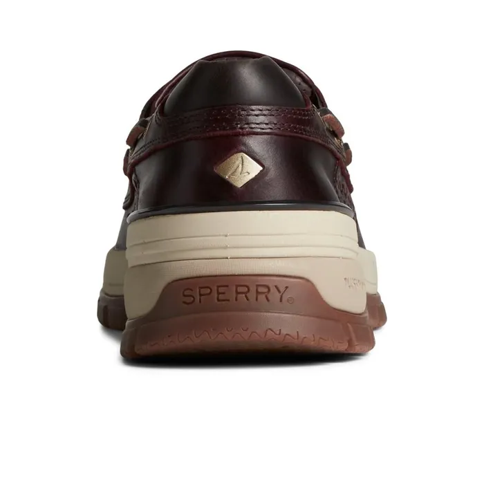 Sperry Gold Cup Billfish PLUSHWAVE Boat Shoe Dark Brown Men Boat Shoes