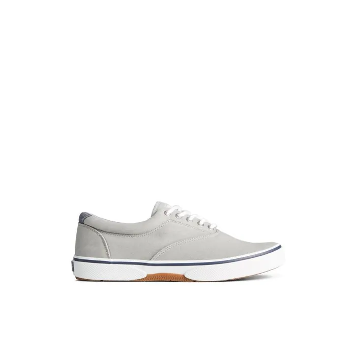 Sperry Halyard CVO Salt Washed Sneaker Grey Men Sneakers