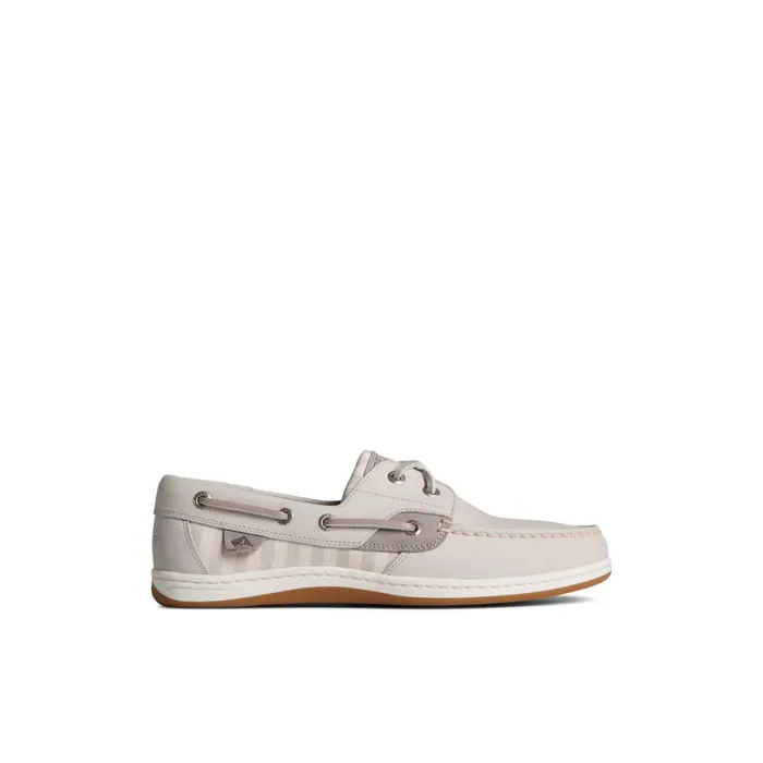 Sperry Koifish Stripe Boat Shoe Grey Women Boat Shoes