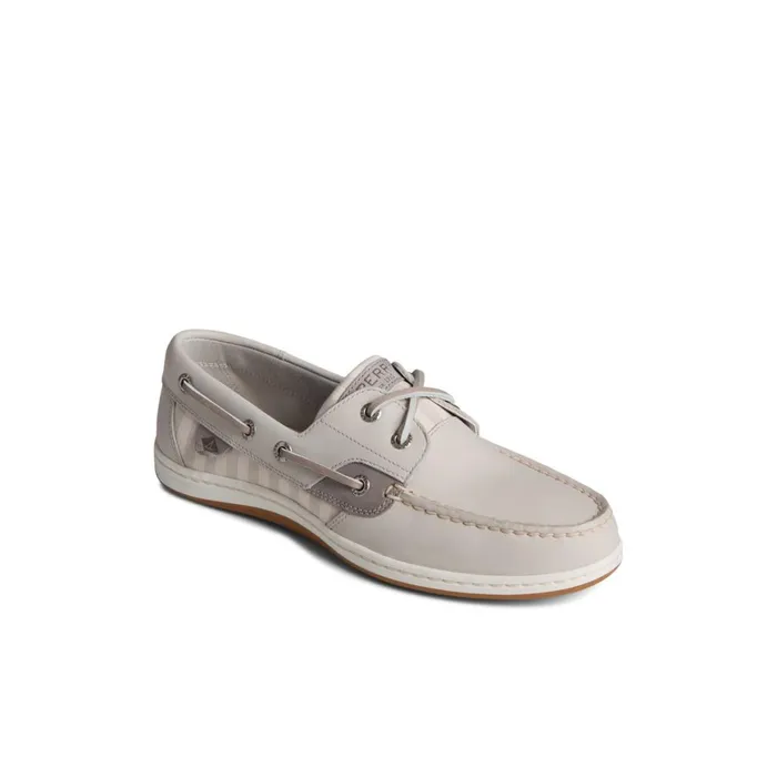Sperry Koifish Stripe Boat Shoe Grey Women Boat Shoes