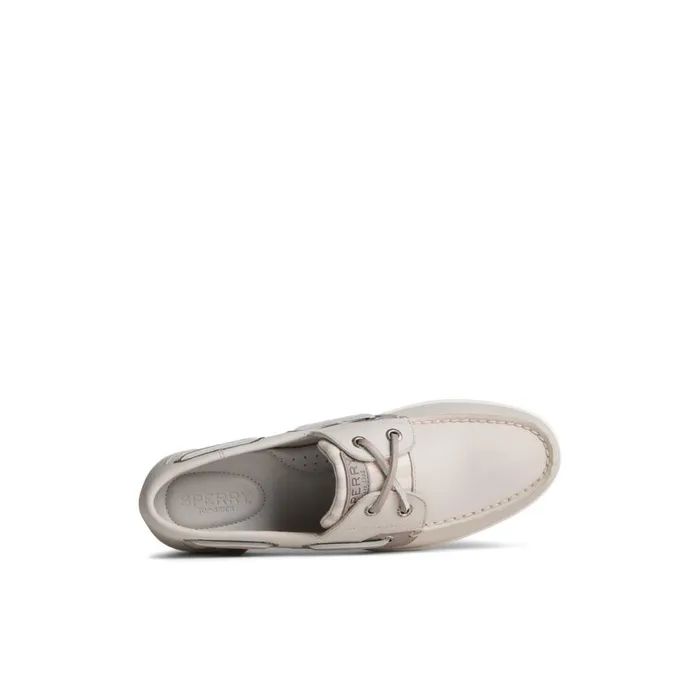Sperry Koifish Stripe Boat Shoe Grey Women Boat Shoes