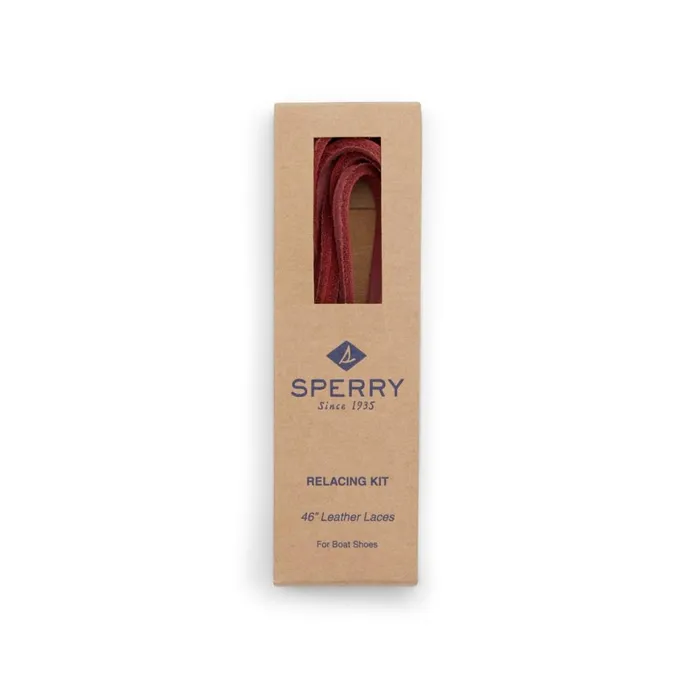 Sperry Lace Kit With Needle Fuchsia Men Shoe Care and Laces