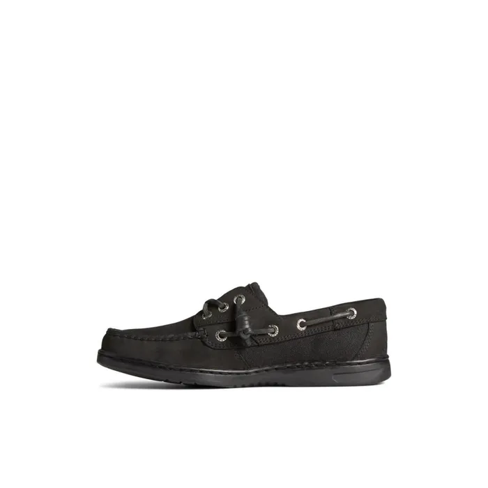 Sperry Rosefish 3Eye Boat Shoe Black Women Boat Shoes