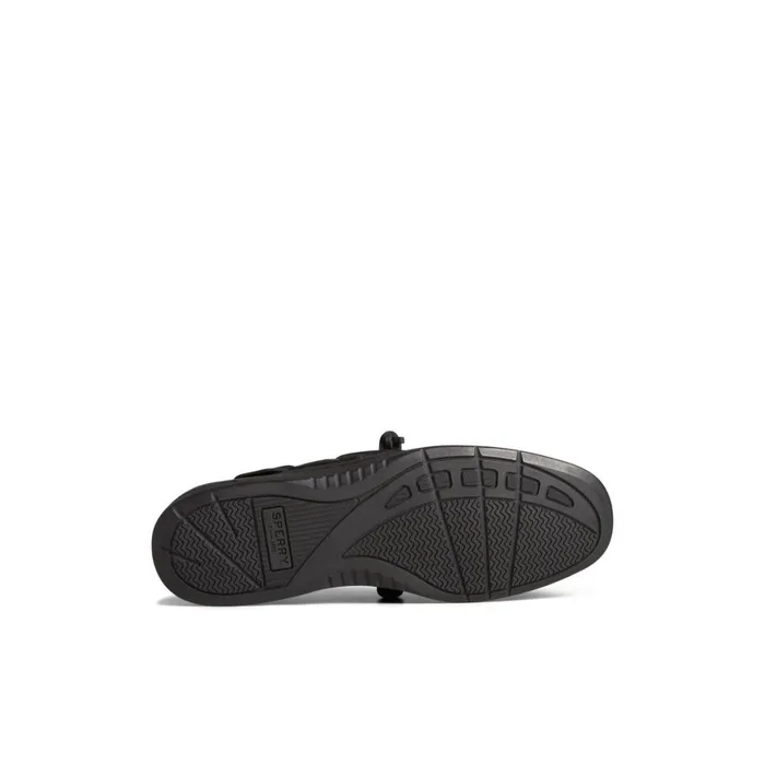 Sperry Rosefish 3Eye Boat Shoe Black Women Boat Shoes