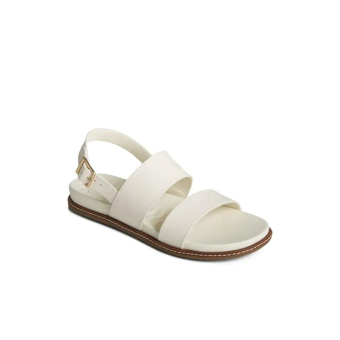 Sperry Waveside PLUSHWAVE Backstrap Sandal Bone Women Sandals