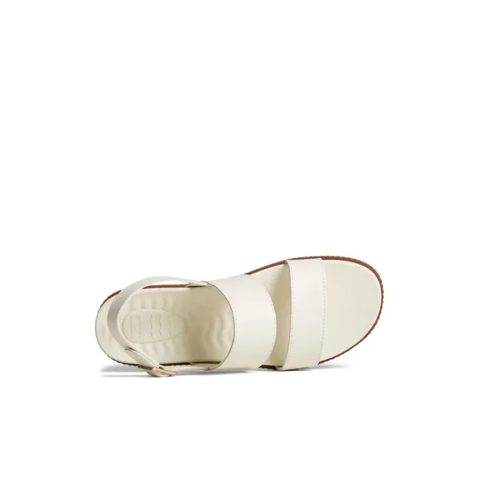 Sperry Waveside PLUSHWAVE Backstrap Sandal Bone Women Sandals
