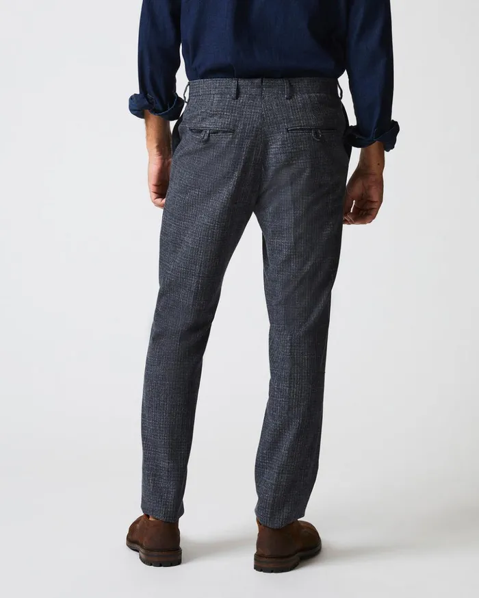Suiting Men Billy Reid Flat Front Trouser Charcoal
