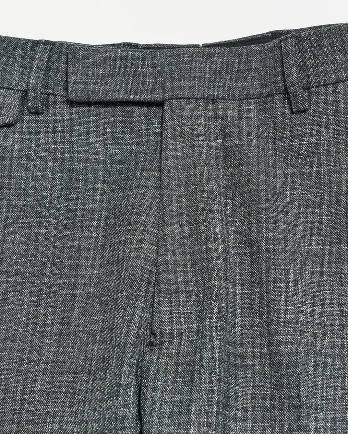 Suiting Men Billy Reid Flat Front Trouser Charcoal