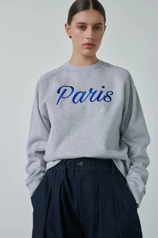 TShirts and Sweatshirts Women Soeur THIBAULT SWEATSHIRT Mottled Grey