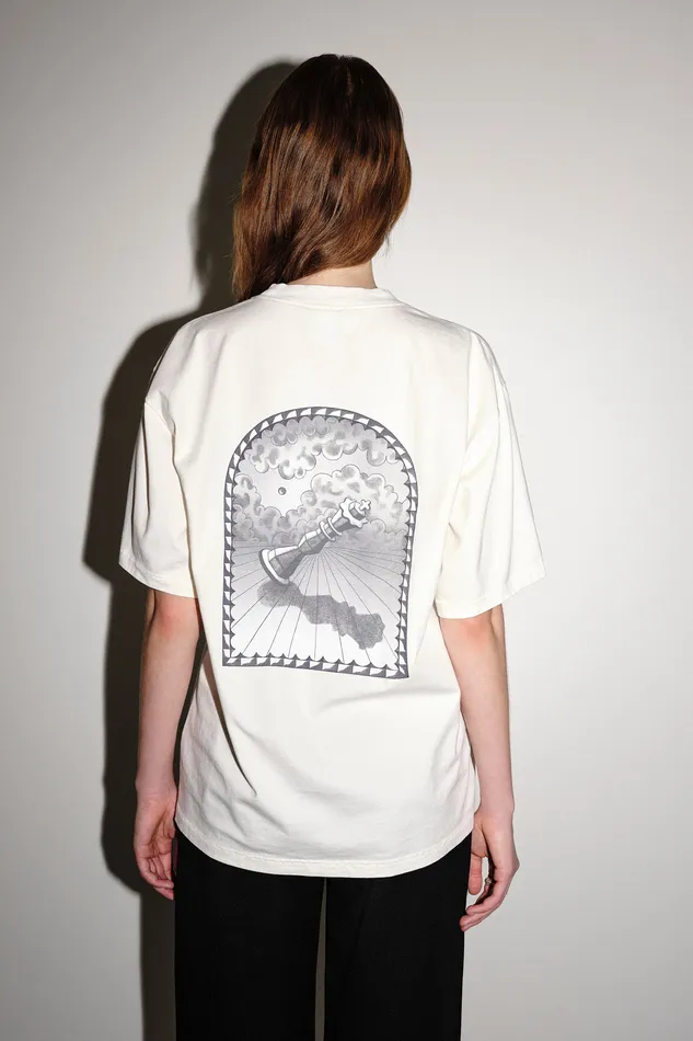 Tshirts and Tops LA Print Fallen 8211 Snow White 8211 Wonhundred Men