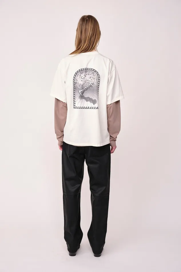Tshirts and Tops LA Print Fallen 8211 Snow White 8211 Wonhundred Men