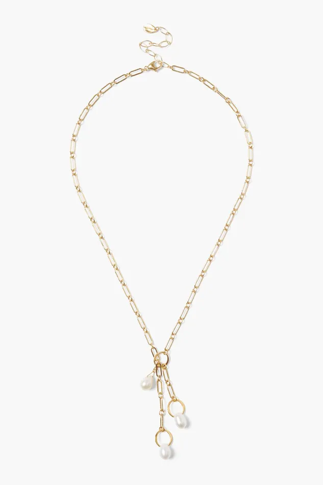 Tamsyn Necklace White Pearl Women Chan Luu Necklaces
