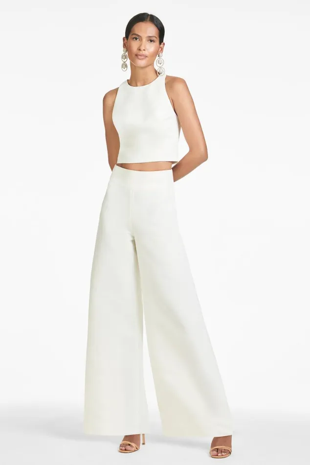 Tops and Blouses Women Sachin and Babi Lexie Top 8211 Ivory 8211 Faille