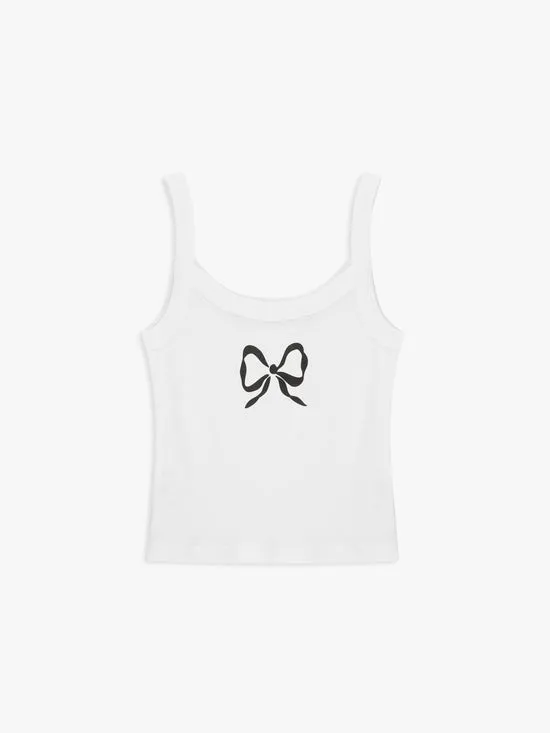 Tops Lisa Says Gah Women Harley Tank Bow