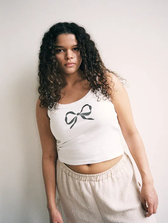 Tops Lisa Says Gah Women Harley Tank Bow