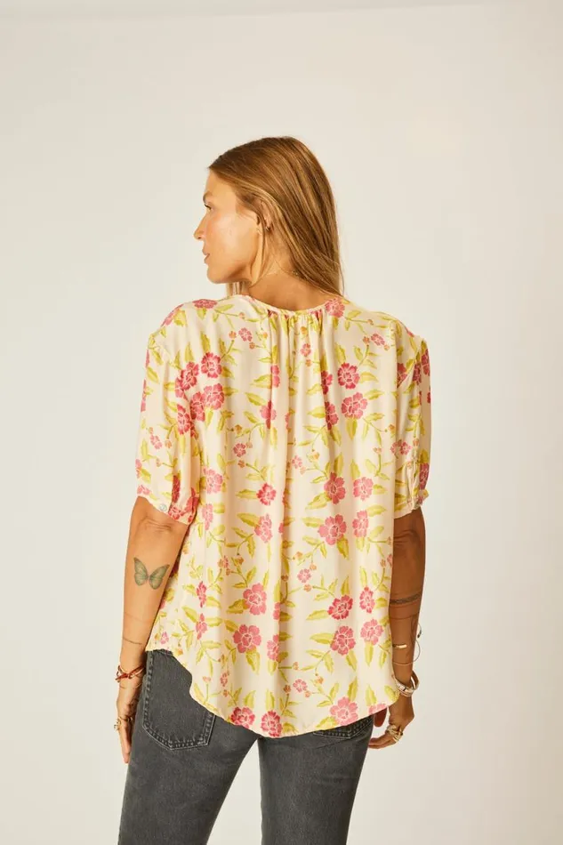Tops Shop Natalie Martin VIOLET TOP Prairie Dusty Crimson