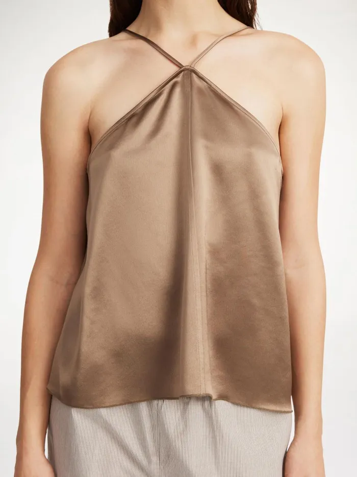 Tops Women By Malene Birger Regie Top Shitake Tops Women By Malene Birger Regie Top Shitake