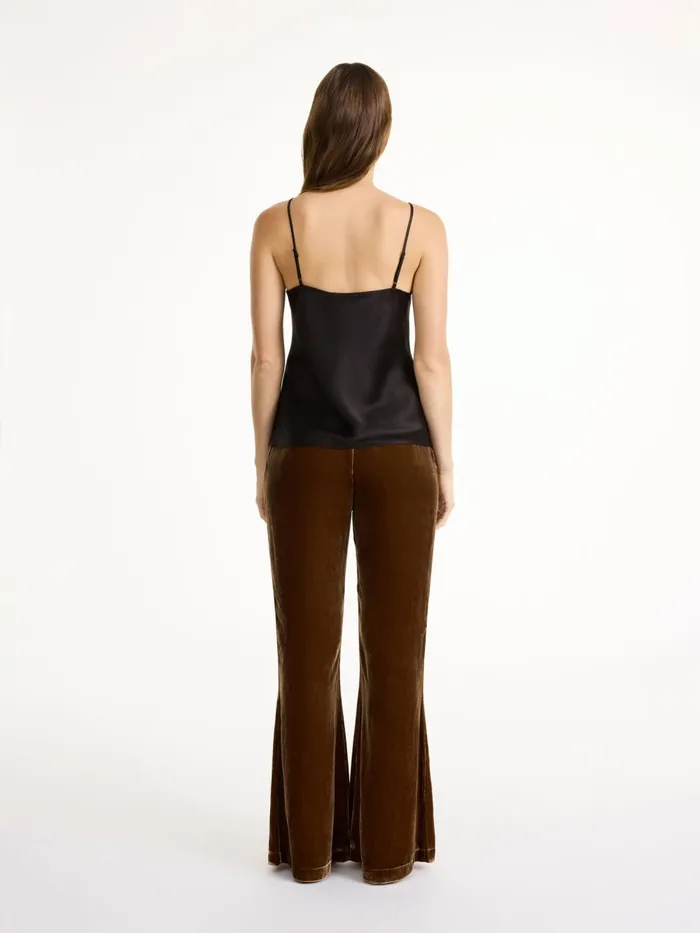 Trousers Women By Malene Birger Amores Highwaist Trousers Bison Trousers Women By Malene Birger Amores Highwaist Trousers Bison