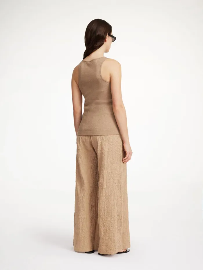 Trousers Women By Malene Birger Campine Wideleg Trousers Tannin Trousers Women By Malene Birger Campine Wideleg Trousers Tannin