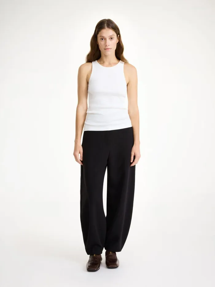 Trousers Women By Malene Birger Carlien Highwaist Trousers Black