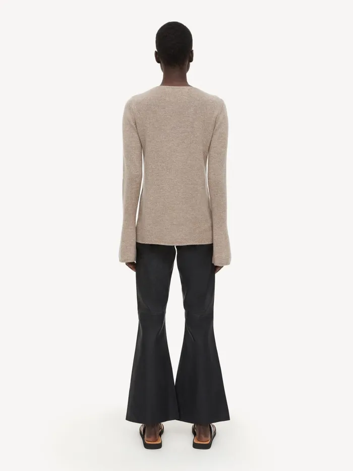 Trousers Women By Malene Birger Evyline Cropped Leather Trousers Black Trousers Women By Malene Birger Evyline Cropped Leather Trousers Black