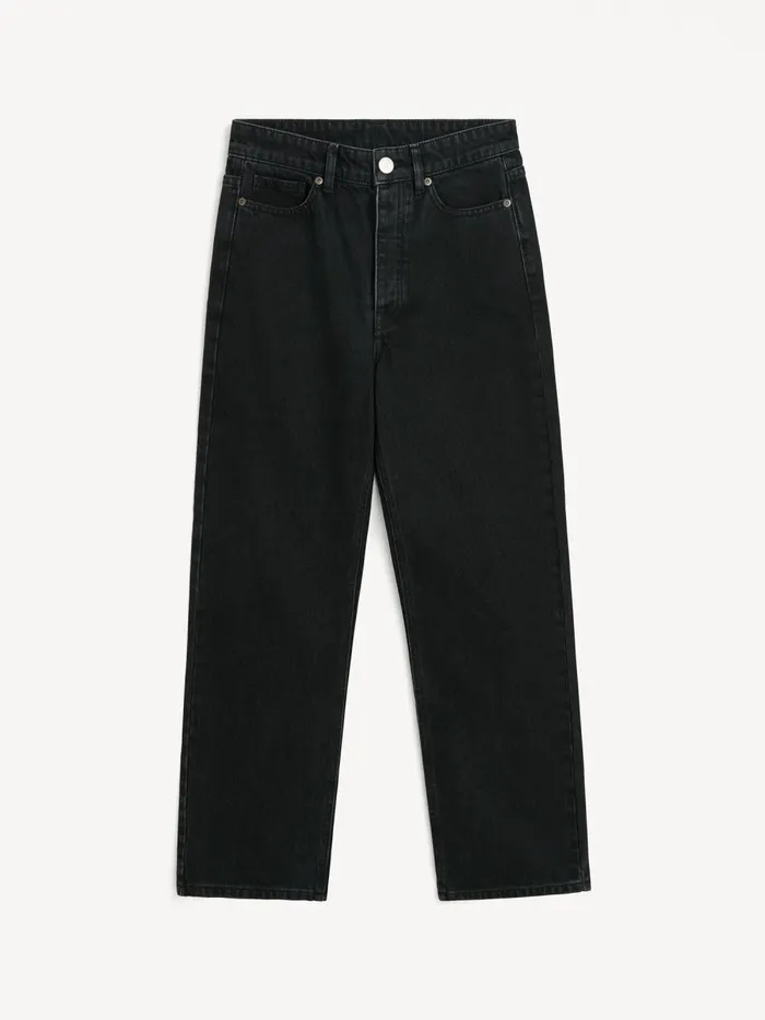 Trousers Women By Malene Birger Milium Organic Cotton Jeans Black Trousers Women By Malene Birger Milium Organic Cotton Jeans Black