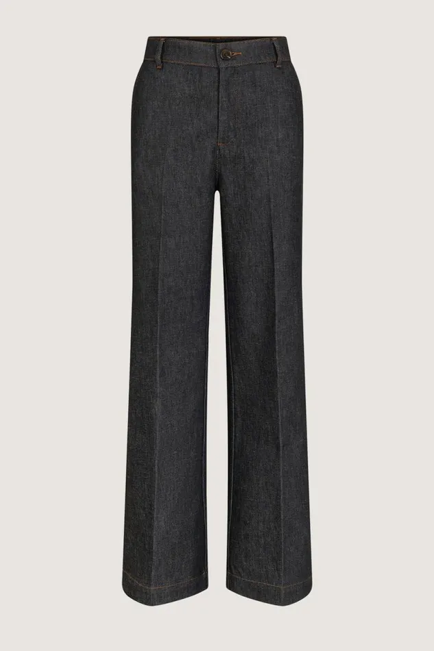 Trousers Women Soeur CALIFORNIA JEANS Black Raw Denim