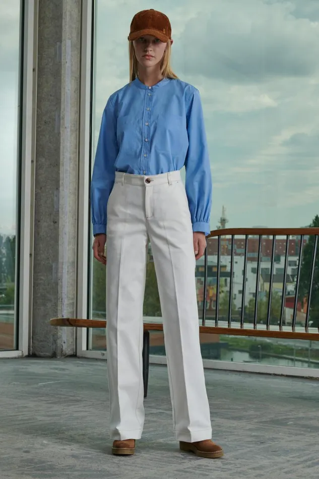 Trousers Women Soeur CALIFORNIE JEANS Chalk
