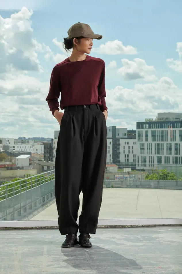 Trousers Women Soeur TIMON TROUSERS Coal