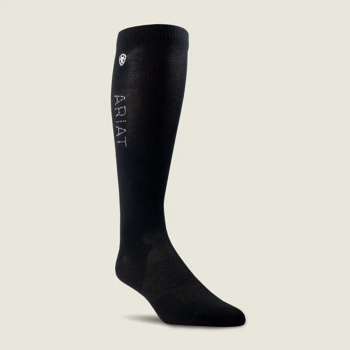 Unisex Socks Ariat AriatTEK Radiant Socks Black
