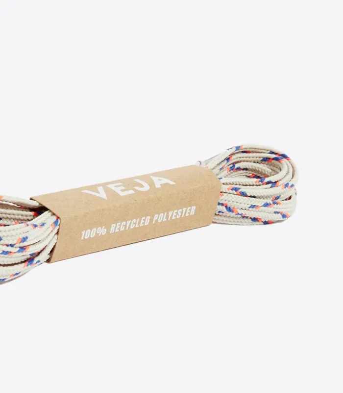 VEJA Accessories MenWomen LACES PET NATURAL PAROS ORANGE FLUO