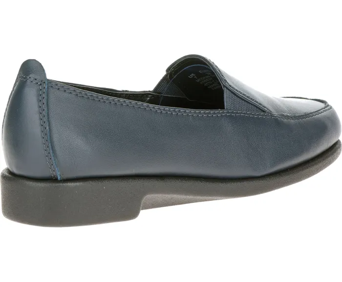 Walking Shoes Hush Puppies Women Heaven Navy Leather Walking Shoes Hush Puppies Women Heaven Navy Leather