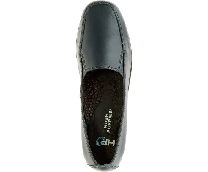 Walking Shoes Hush Puppies Women Heaven Navy Leather Walking Shoes Hush Puppies Women Heaven Navy Leather