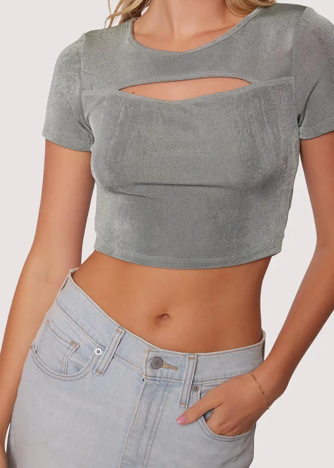 Wild Sage Top Sagegreen Women Lost Wander Tops