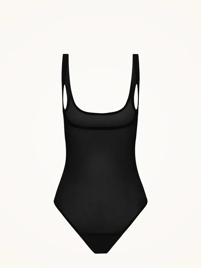 Wolford Bodies and Dresses Tulle Forming String Body Black 8211 Women Wolford Bodies and Dresses Tulle Forming String Body Black 8211 Women