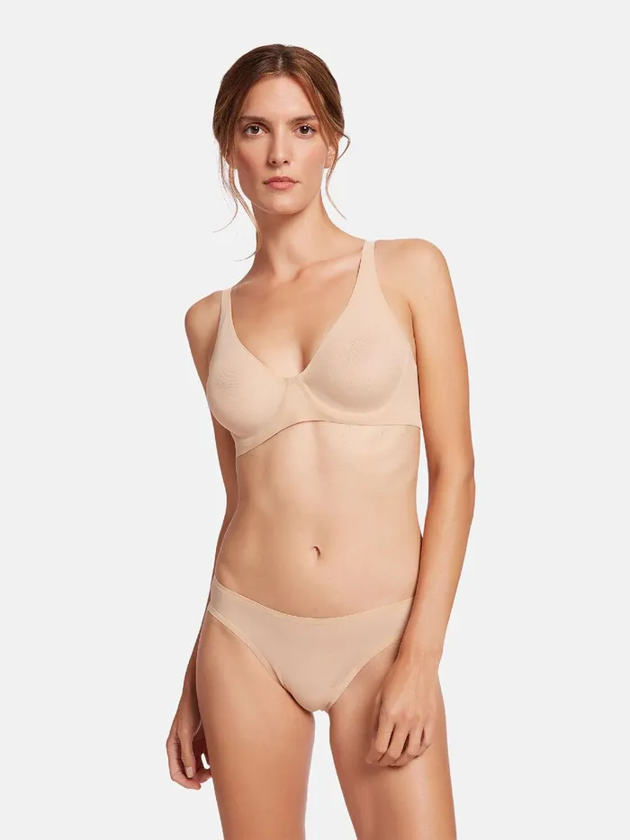 Wolford Bras and Bottoms Tulle Full Bra Nude 8211 Women