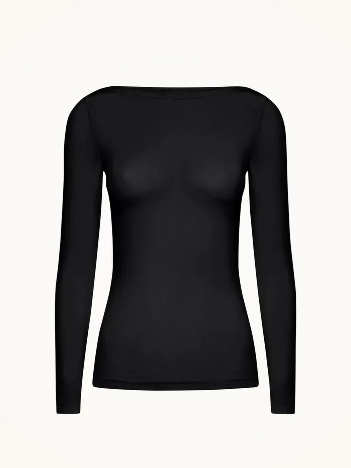 Wolford Longsleeved Tops Buenos Aires Top Long Sleeves Black 8211 Women
