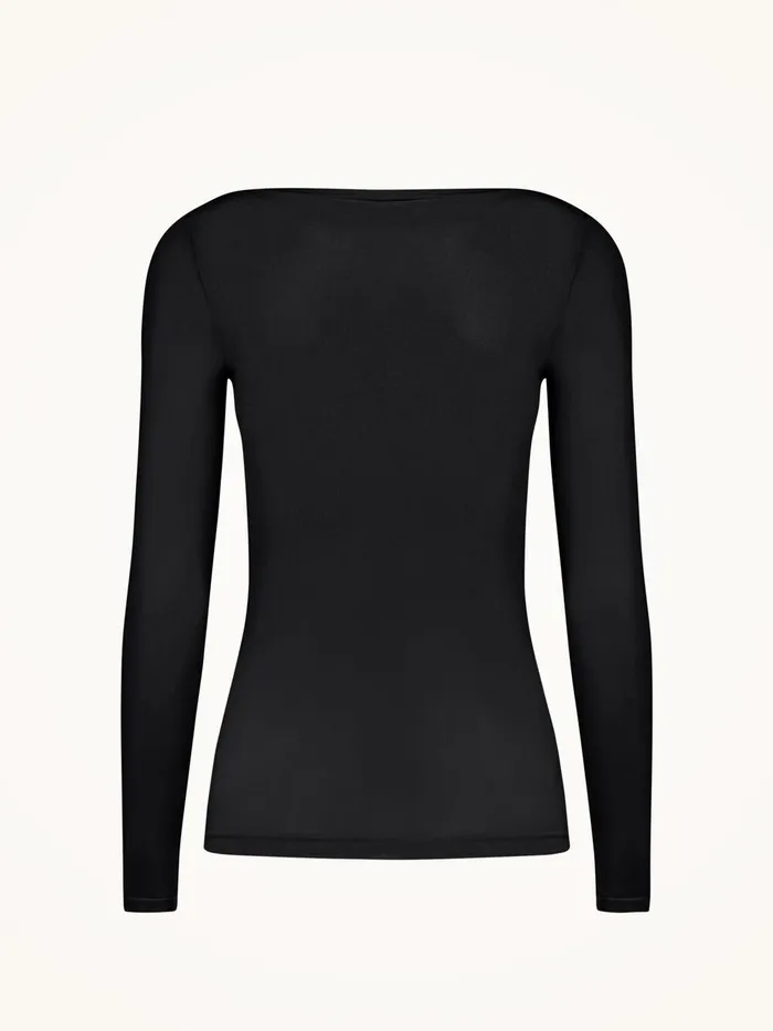 Wolford Longsleeved Tops Buenos Aires Top Long Sleeves Black 8211 Women